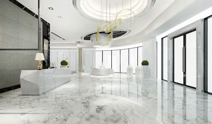 modern luxury hotel office reception